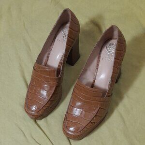 Brown High Heels Wedges